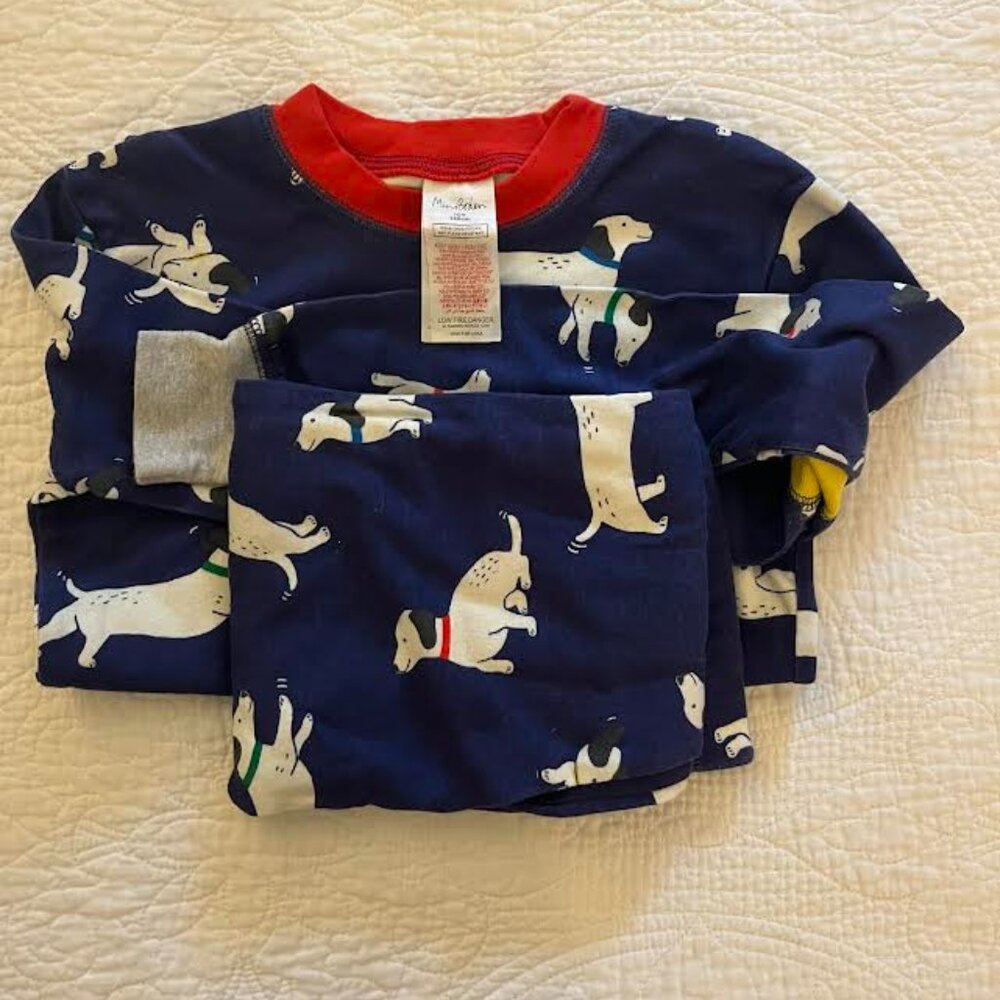EUC Mini Boden Size 10 Long Sleeve Pajama Set